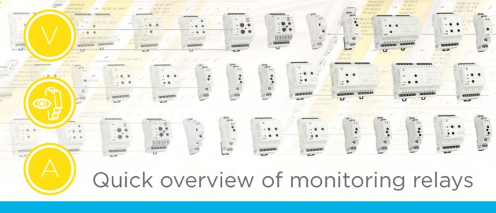 Quick overview of monitoring relays photo